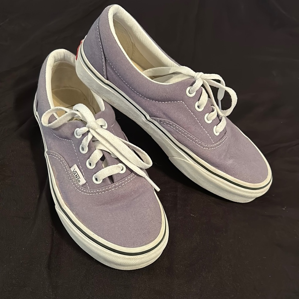 Blue/gray vans